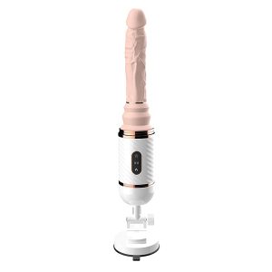automatische stuwende en vibrerende dildo