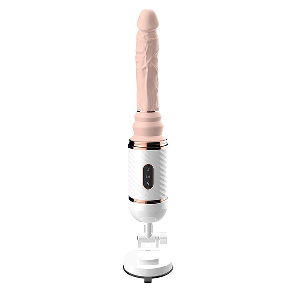 automatische stuwende en vibrerende dildo