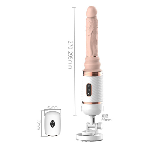 automatische stuwende en vibrerende dildo parameter