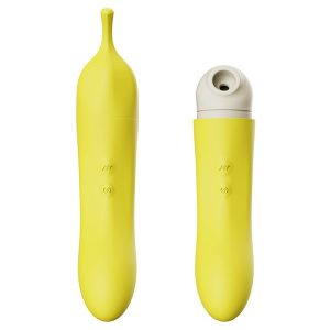 zuigen en pulserende vibrerende banaan